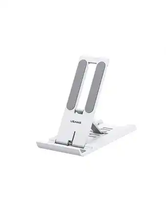 Tiendas EFE Soporte mesa retráctil usams celular/tablet blanco oferta