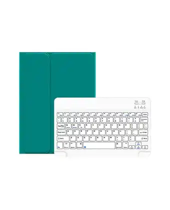 Tiendas EFE Cover ipad + teclado usams 11" verde oferta