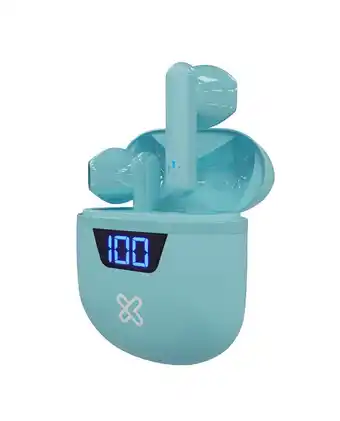 Tiendas EFE Audífonos klip xtreme touchbuds celeste oferta