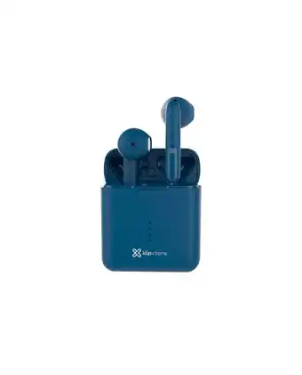 Tiendas EFE Audífonos klip xtreme twintouch azul oferta