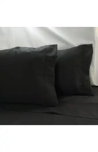 Tiendas EFE Juego de sabanas negro 2 plz oferta