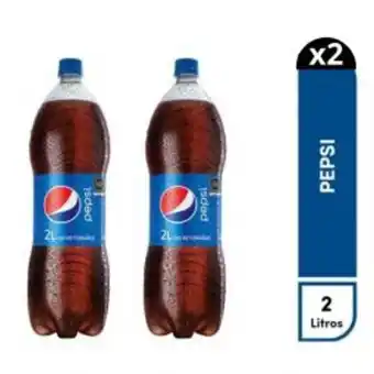 Freshmart Pack x2 gaseosa pepsi cola - botella 2 l - unidad oferta