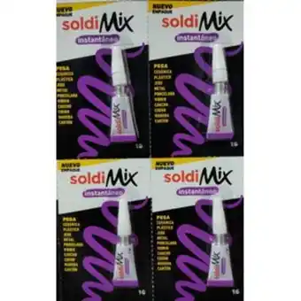 Linio Pegamento instantaneo soldimix 1gramo 2... oferta