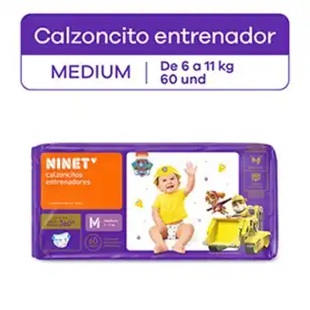 Mifarma Calzoncitos entrenadores ninet talla m - bolsa 60 un oferta