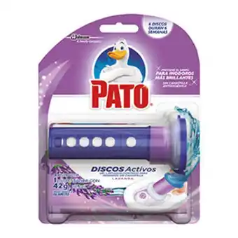 Mifarma Gel limpiador pato discos activos lavanda - blíster 6 un oferta