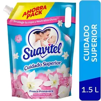 Vivanda Suavizante suavitel fresca primavera doypack 1.5l oferta