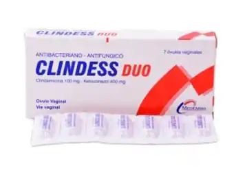 Mifarma Clindess duo 100 mg - 400 mg óvulo vaginal oferta
