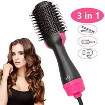 Linio Cepillo secador cabello alisador ondulad... oferta
