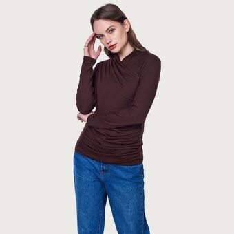 Mentha & Chocolate Polo ami marron oferta