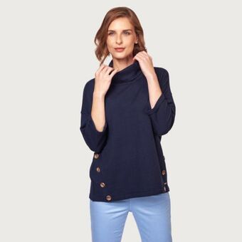 Fina Perú Chompa osmara azul oferta