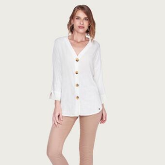 Fina Perú Blusa samira hueso oferta