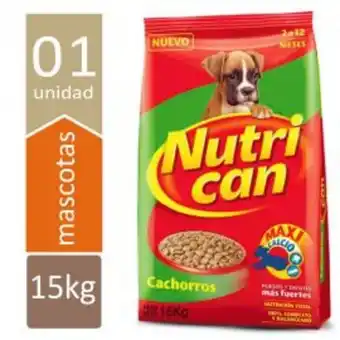 Freshmart Alimento para cachorros nutrican - envase 15kg - unidad oferta