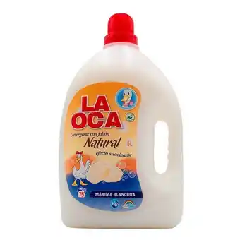 Tottus Detergente líquido con jabón natural la oca 5 lt oferta