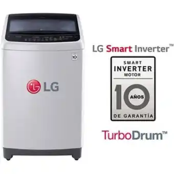 Linio Lavadora lg ts1366ntp 13 kg silver oferta
