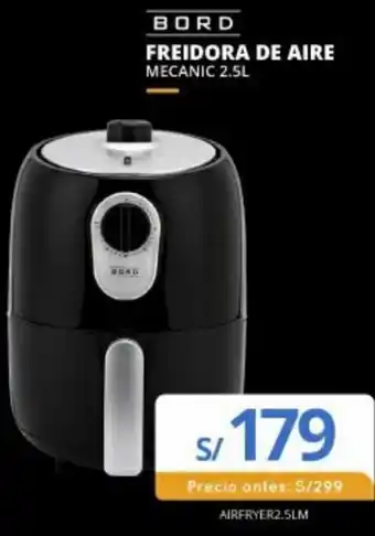 Tiendas EFE Bord Freidora de Aire Mecanic 2,5L oferta