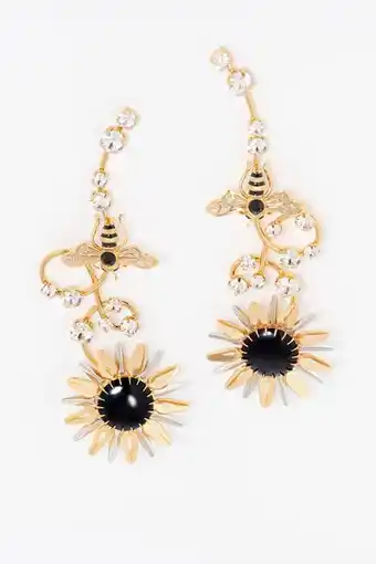 ZARA Pendientes flor abeja edición especial elie top oferta