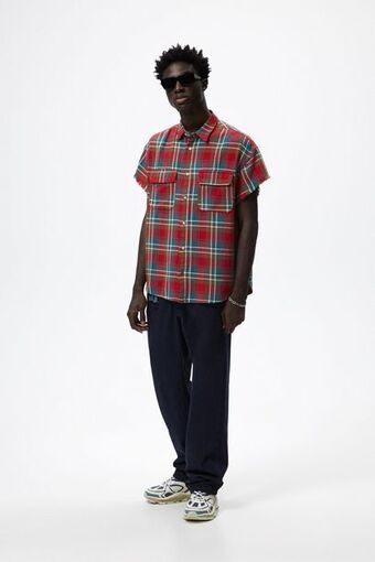 ZARA Camisa cuadros oferta