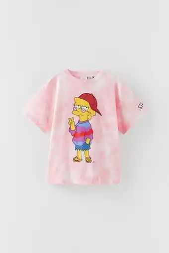 ZARA Camiseta lisa simpson ™ tie dye oferta