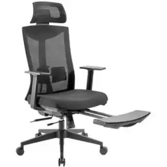 Linio Silla giratoria ergonómica lubo negro oferta