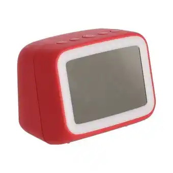 Reloj acero inoxidable-silicona radio vintage