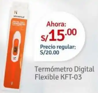 Farmacia Universal Termómetro Digital Flexible KFT-03 oferta