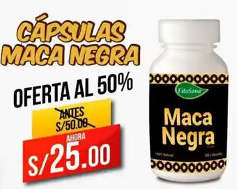 Cápsulas Maca Negra