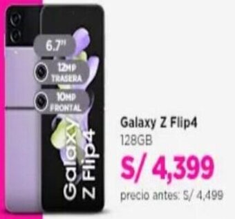 Ripley Galaxy Z FLip4 128GB oferta