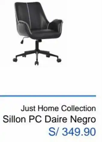 Sodimac Sillon PC Daire Negro oferta