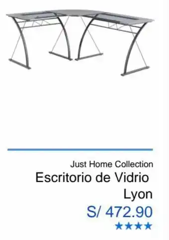 Sodimac Escritorio de Vidrio Lyon oferta