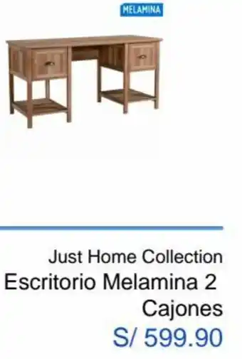 Sodimac Escritorio Melamina 2 Cajones oferta