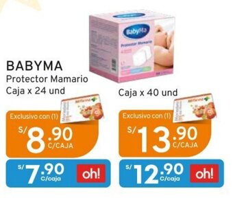 Mifarma BabyMa Protector Mamario caja x 24 und oferta