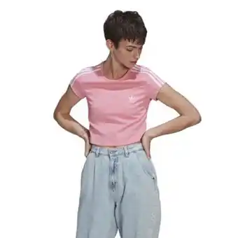 The Box Polo para mujer adidas hm4712 cropped tee rosado oferta