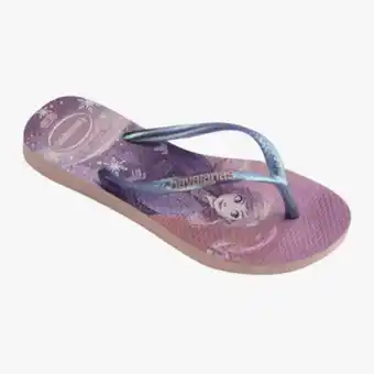 The Box Sandalias para niña havaianas flip flop kids slim frozen fc 0076 4 a 7 años oferta