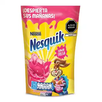 Mezcla polvo nesquik nestle fresa 350 g