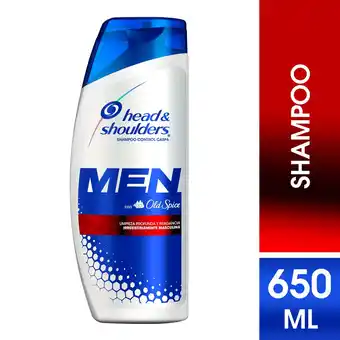 Tottus Shampoo head shoulders hombre old spice 650 ml oferta