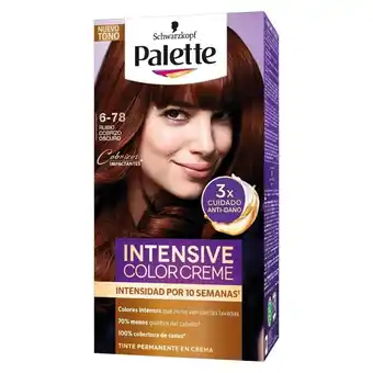 Tottus Tinte para cabello 678 rubio cobrizo oscuro palette oferta
