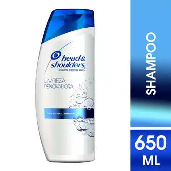 Tottus Shampoo head shoulders limpieza renovadora 650 ml oferta