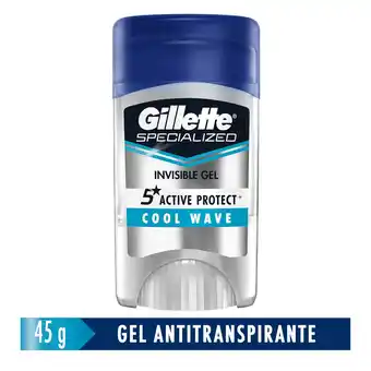 Tottus Desodorante clear gel cool wave oferta