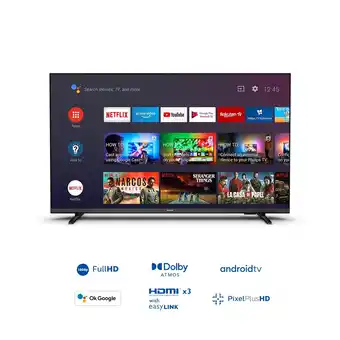 Tottus Tv led 43 fhd smart android oferta
