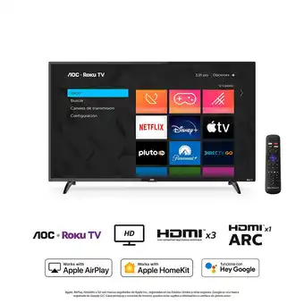Tottus Tv roku led 39 hd smart oferta