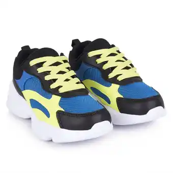 Tottus Zapatilla chunky cortes amarillo 28 oferta