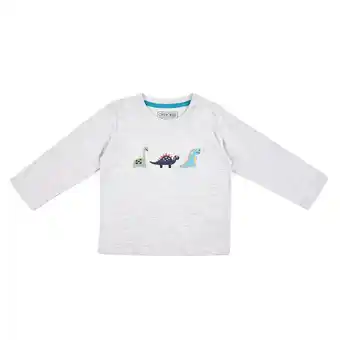 Tottus Polo ml dino beb� talla 18m gris ml oferta