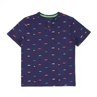 Tottus Polo mc botones ni�o talla 6 navy oferta