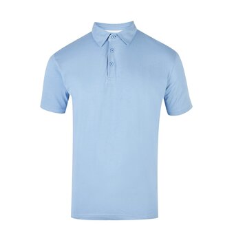 Tottus Polo box algodon organico hombre s azul oferta