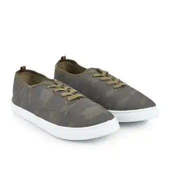 Tottus Lona pasador print verde 43 oferta