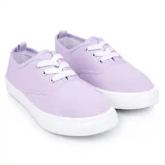 Tottus Lona pasador solida lila 32 oferta