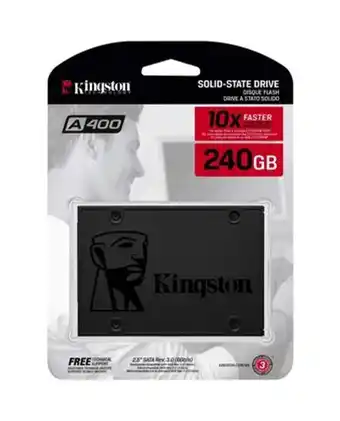 Tiendas EFE Disco solido kingston ssd 240 gb a400 oferta
