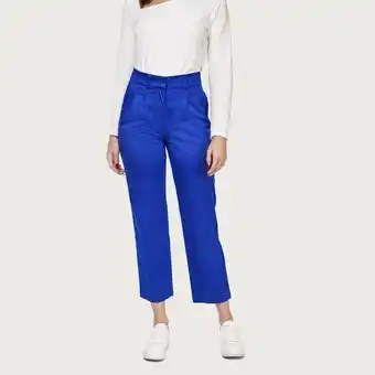 Mentha & Chocolate Pantalon demi jun azulino oferta