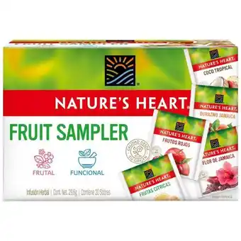 Vivanda Té mix 5 sabores nature's heart caja 20un oferta