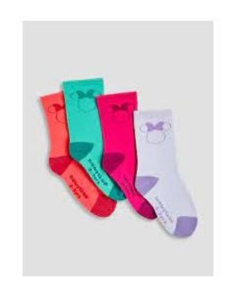 Pack 4 unds medias disney toddler niña
